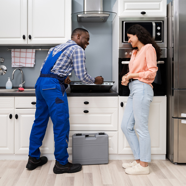 can you provide an estimate for cooktop repair before beginning any work in Eldon